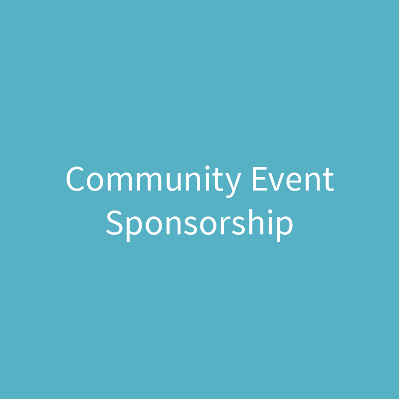 Community Event Sponsorship